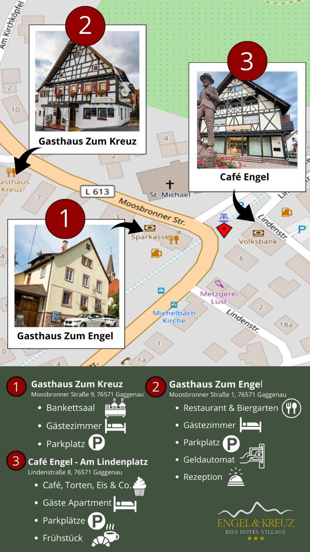 Landhotel Engel & Kreuz Gaggenau Exteriér fotografie